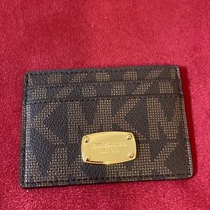 Michael kors 2 slot travel credit card holder